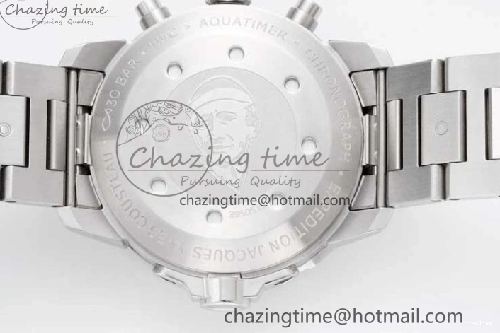 MIROTIME 0123 Aquatimer Chrono SS V6SF 1:1 Best Edition Blue Dial on SS Bracelet A Modern 7032